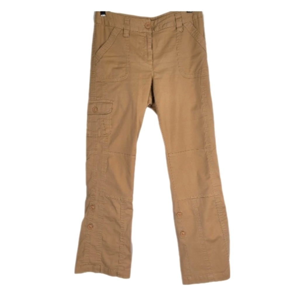 STYLE & CO. PETITE Cotton Cargo Pants Size 4P